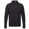 Pro 65/35 long sleeve polo Seal Grey