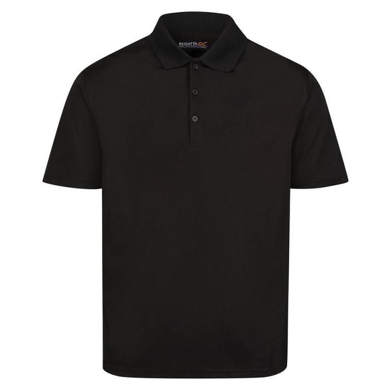 Pro wicking polo Black