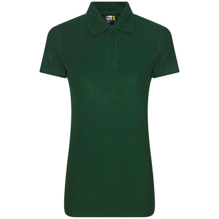 Women's pro polo Bottle Green