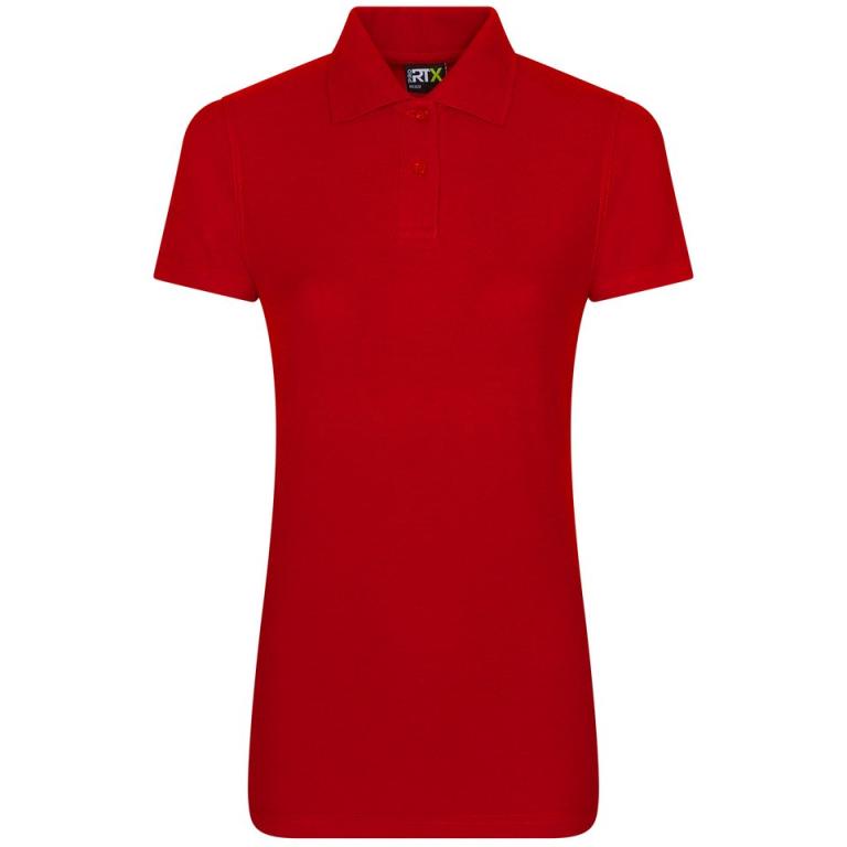 Women's pro polo Red