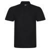 Pro polyester polo Black