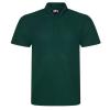 Pro polyester polo Bottle Green