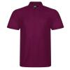 Pro polyester polo Burgundy