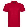 Pro polyester polo Red