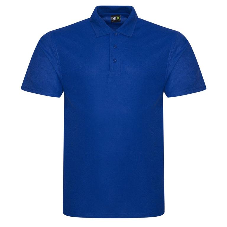 Pro polyester polo Royal Blue