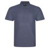 Pro polyester polo Solid Grey