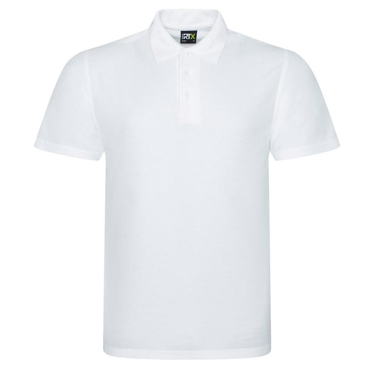 Pro polyester polo White