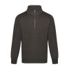 Pro ¼-neck zip sweatshirt Charcoal