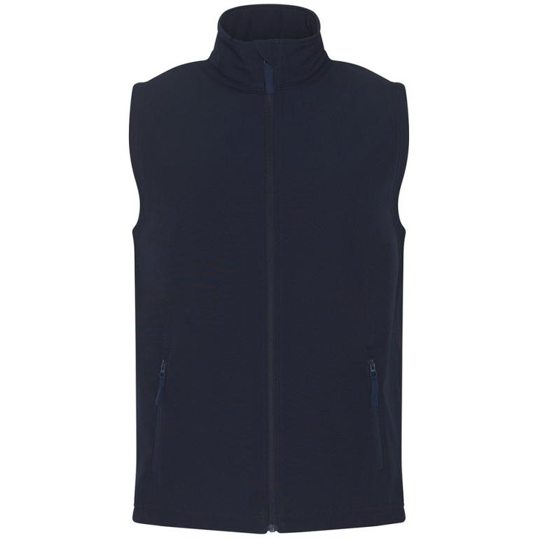 Pro 2-layer softshell gilet Navy