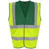 Waistcoat HV Yellow/Paramedic Green