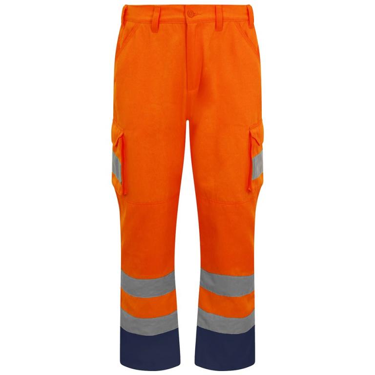 Cargo trousers HV Orange