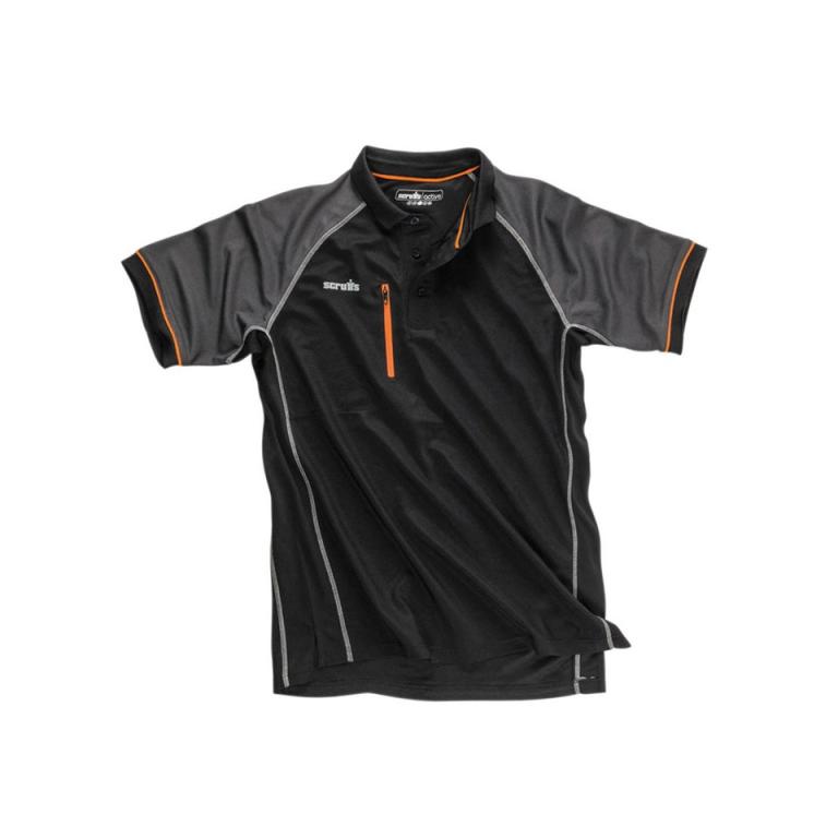 Trade active polo Black