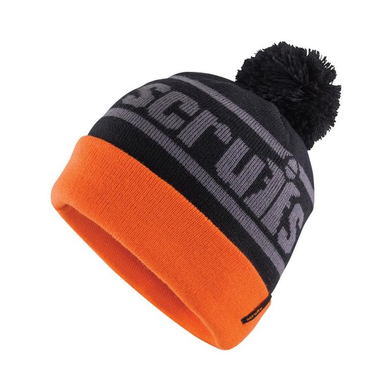 Trade bobble hat Black/Orange