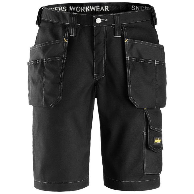 Craftsmen ripstop holster pocket shorts Black