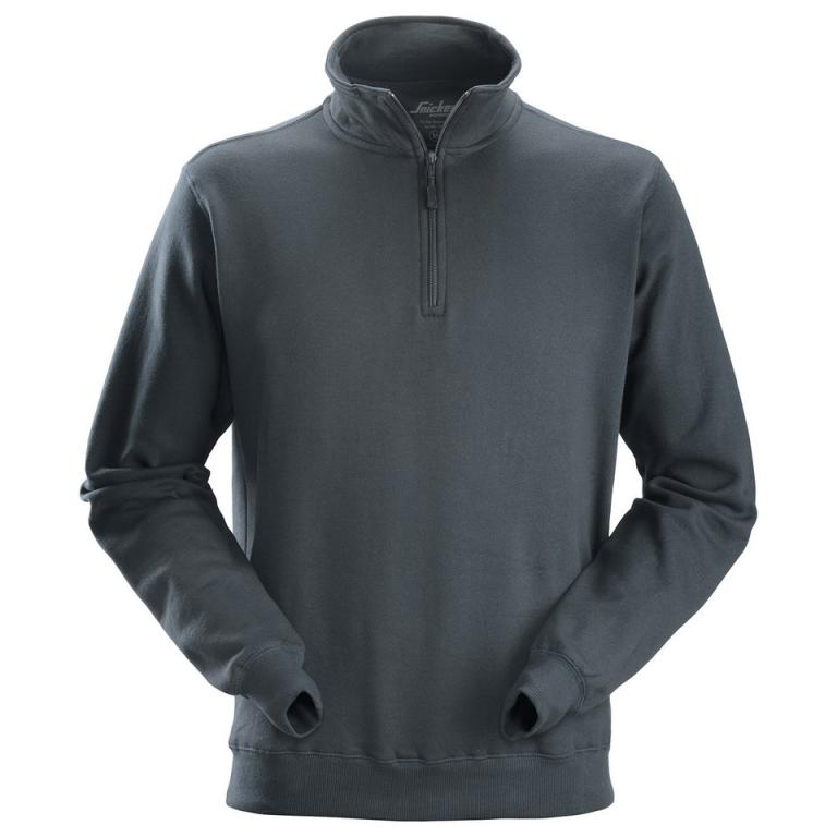 1/2 zip sweatshirt (2818) Steel Grey