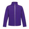 Ablaze printable softshell - vibrant-purple - xs