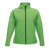 Women's Ablaze printable softshell Extreme Green/Black