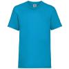 Kids valueweight T Azure Blue