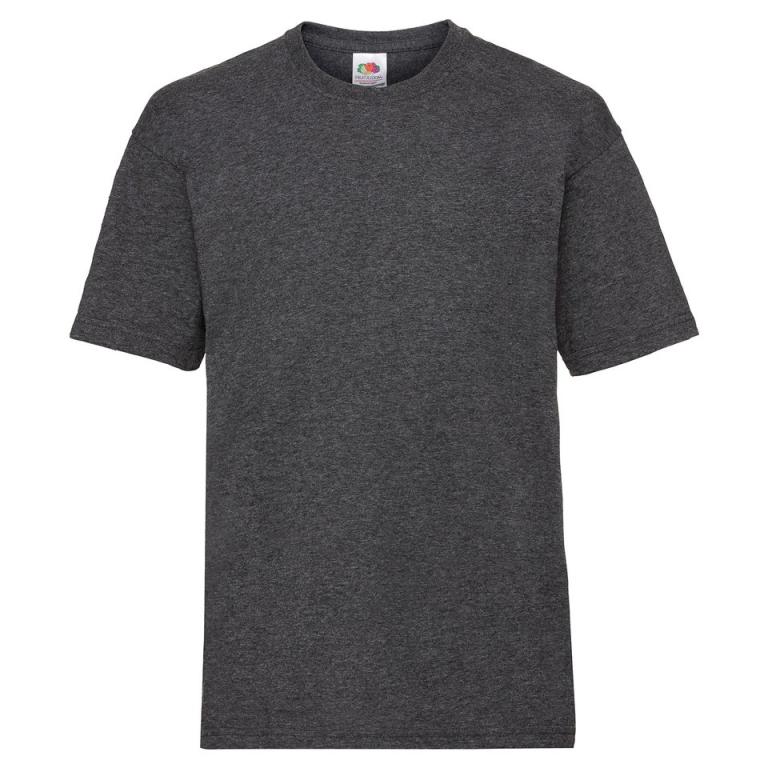 Kids valueweight T Dark Heather Grey