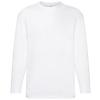 Valueweight long sleeve T White