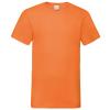 Valueweight v-neck T Orange