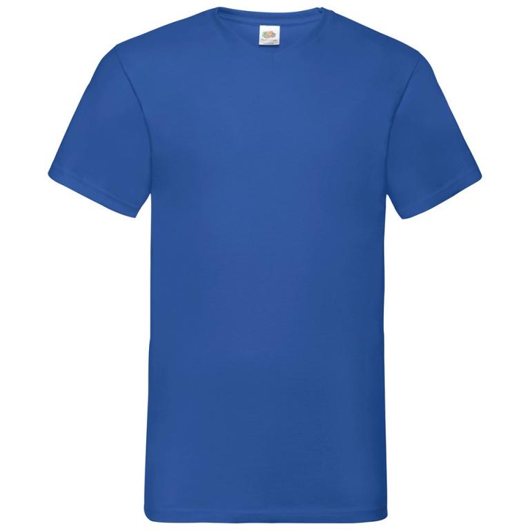 Valueweight v-neck T Royal Blue