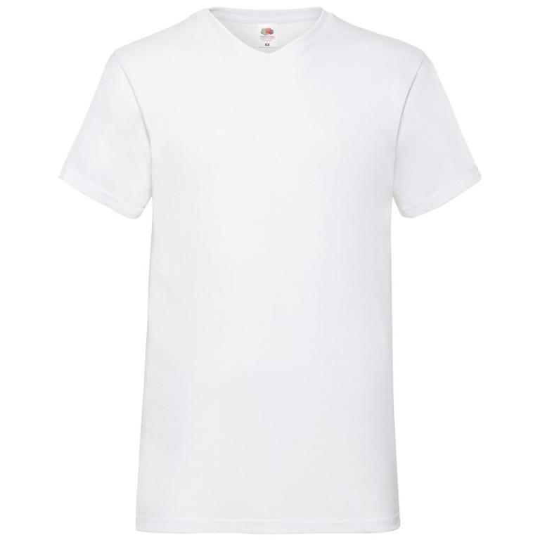 Valueweight v-neck T White