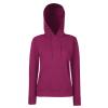 Women's Classic 80/20 hooded sweatshirt Burgundy