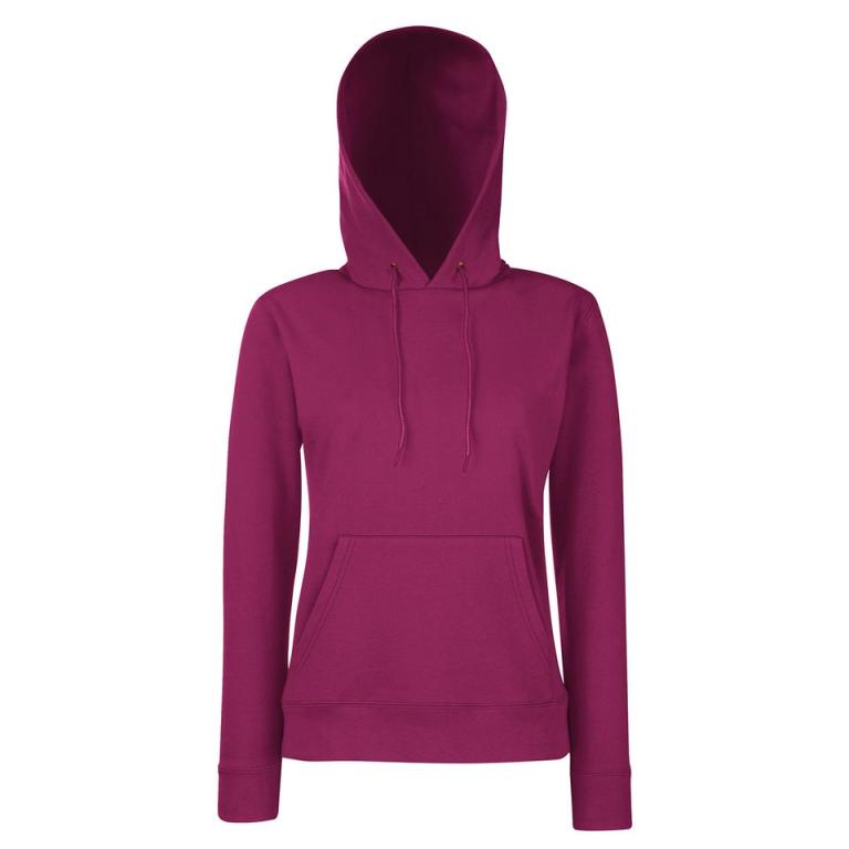 Women's Classic 80/20 hooded sweatshirt Burgundy