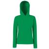 Women's Classic 80/20 hooded sweatshirt Kelly Green