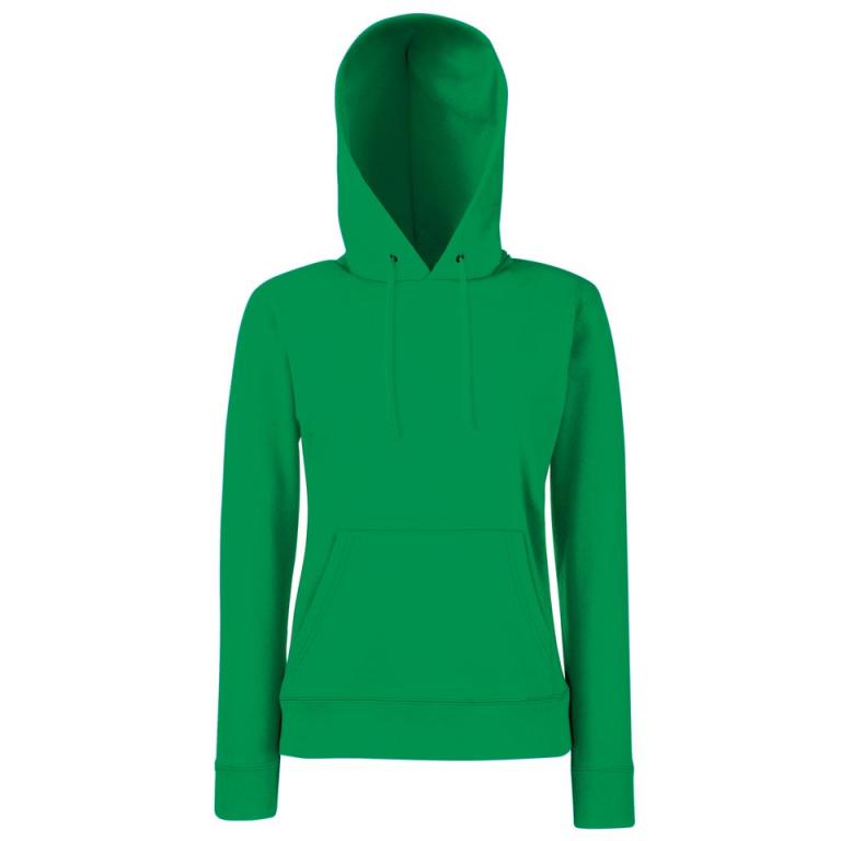 Women's Classic 80/20 hooded sweatshirt Kelly Green