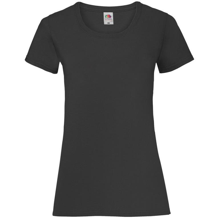 Women's valueweight T Black