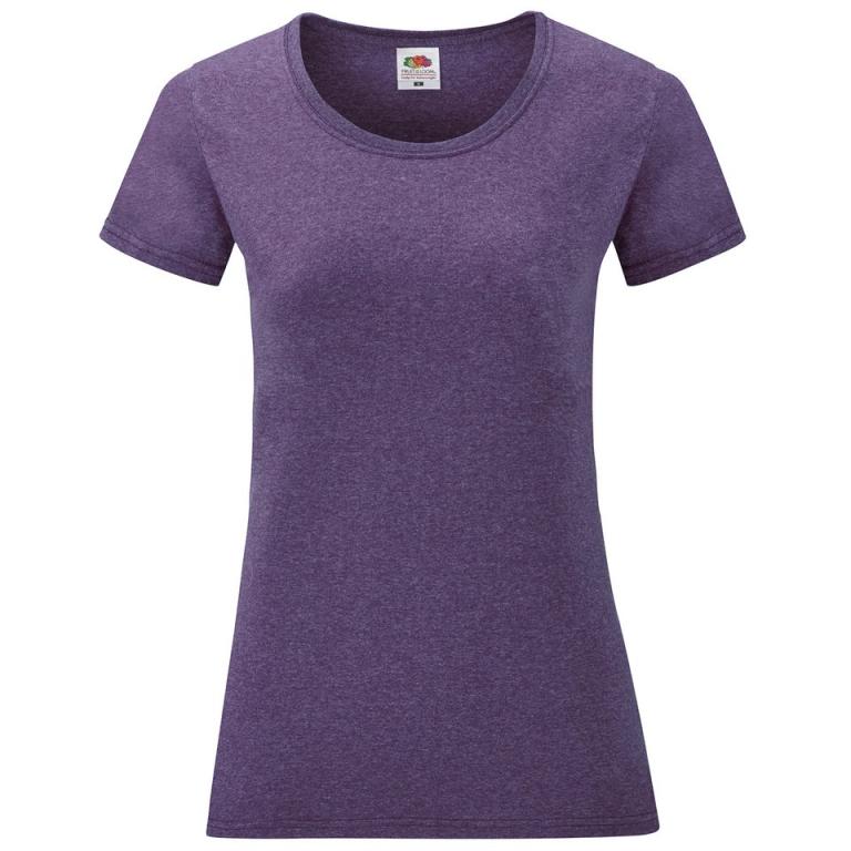 Women's valueweight T Heather Purple