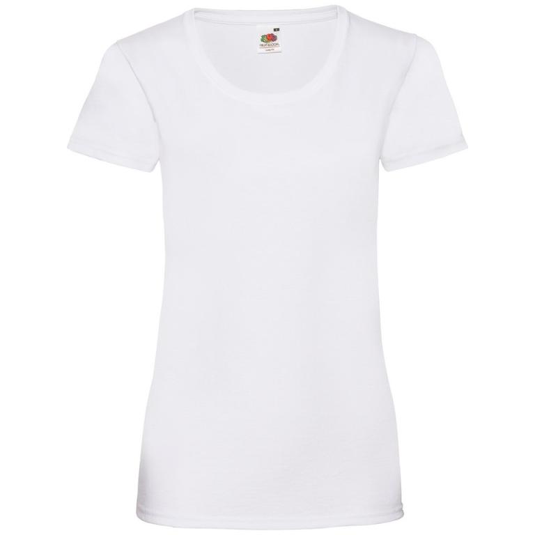 Women's valueweight T White