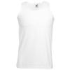 Valueweight athletic vest White