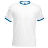 Ringer T White/Royal Blue