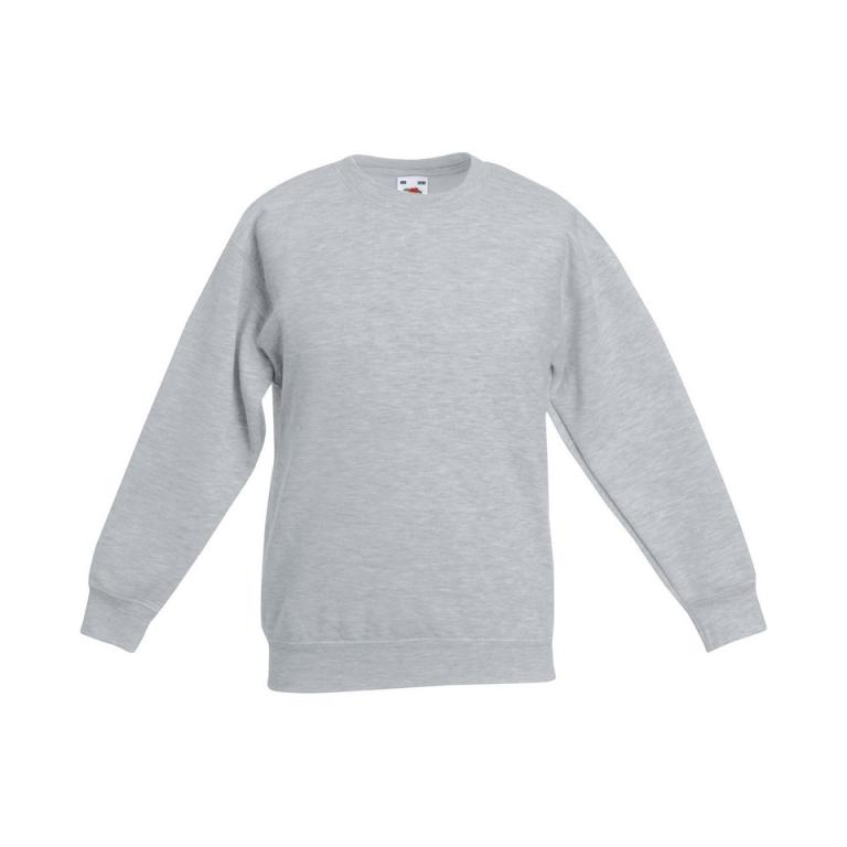 Kids classic set-in sweatshirt Heather Grey