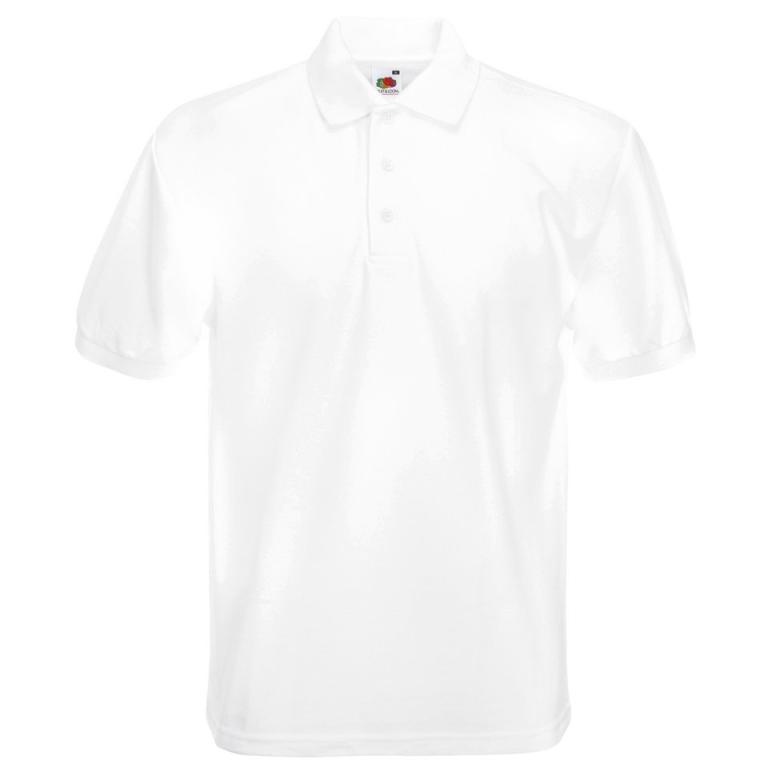 Heavyweight 65/35 polo White