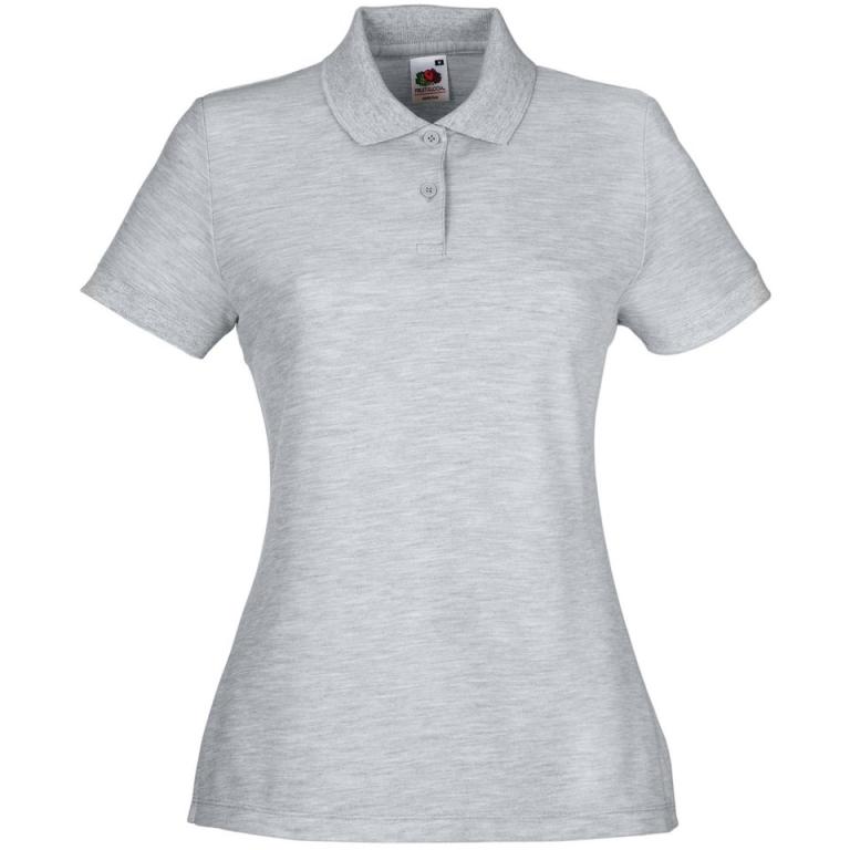 Women's 65/35 polo Heather Grey