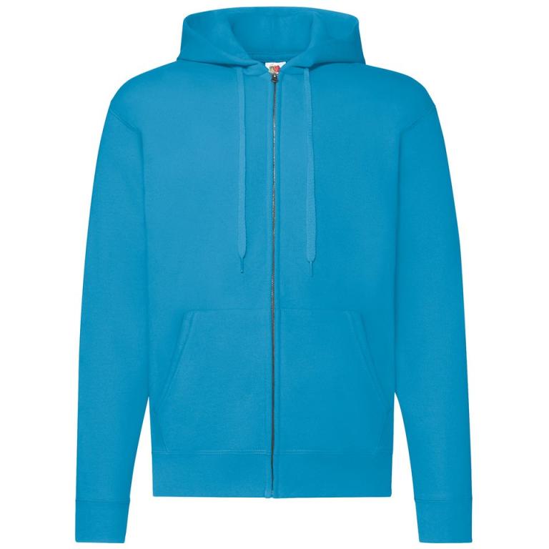 Classic 80/20 hooded sweatshirt jacket Azure Blue