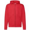 Classic 80/20 hooded sweatshirt jacket Red