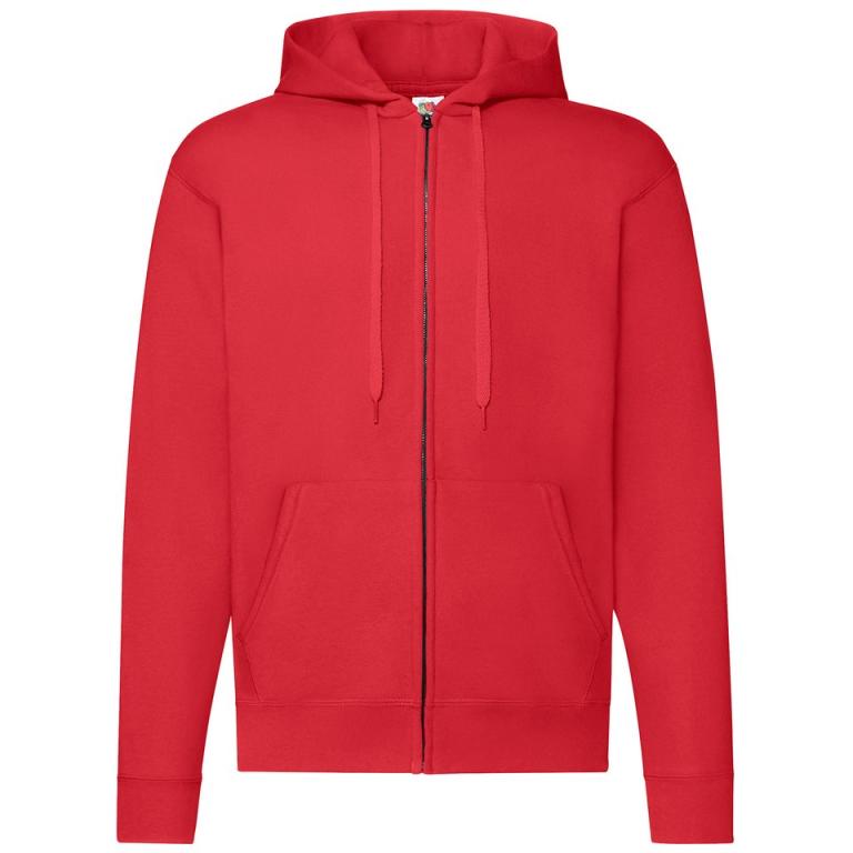 Classic 80/20 hooded sweatshirt jacket Red