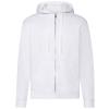 Classic 80/20 hooded sweatshirt jacket White