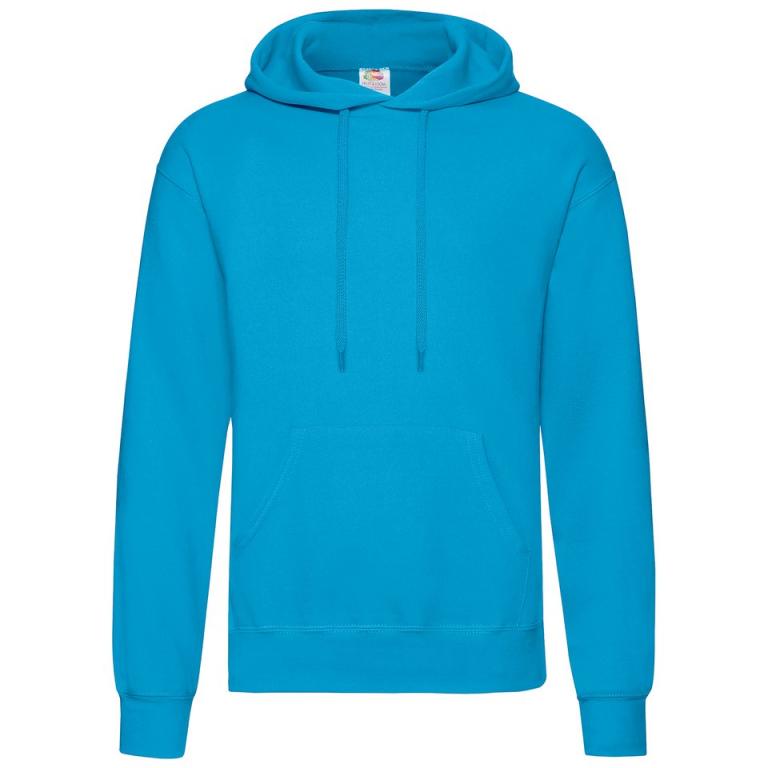 Classic 80/20 hooded sweatshirt Azure Blue