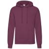 Classic 80/20 hooded sweatshirt Burgundy