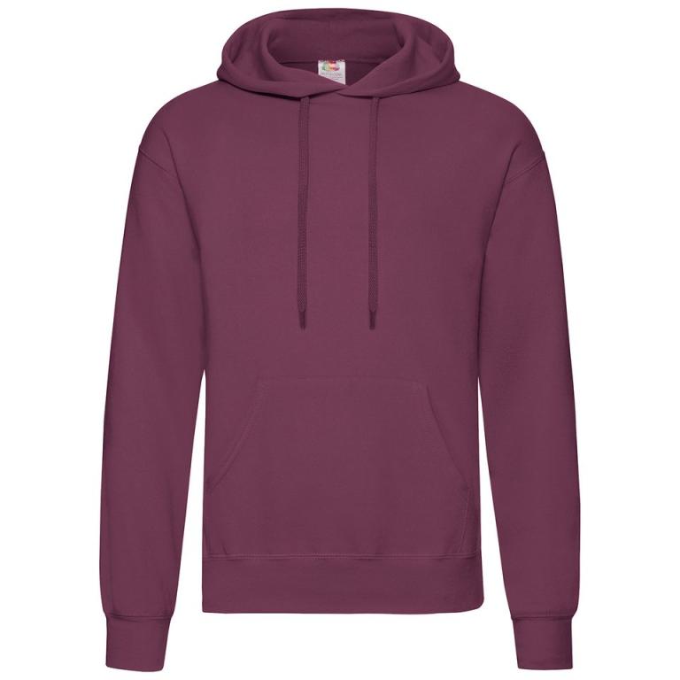 Classic 80/20 hooded sweatshirt Burgundy