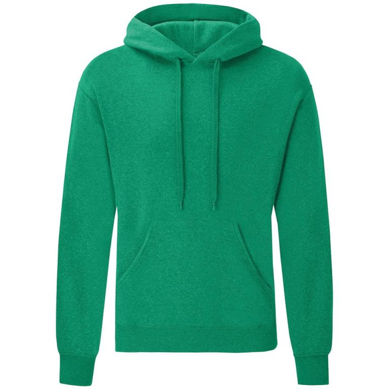 Classic 80/20 hooded sweatshirt Heather Green