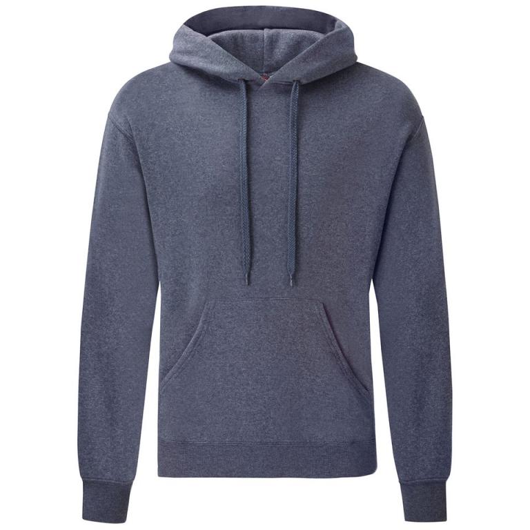 Classic 80/20 hooded sweatshirt Heather Navy