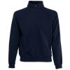 Classic 80/20 zip neck sweatshirt Deep Navy