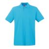 Premium polo Azure Blue